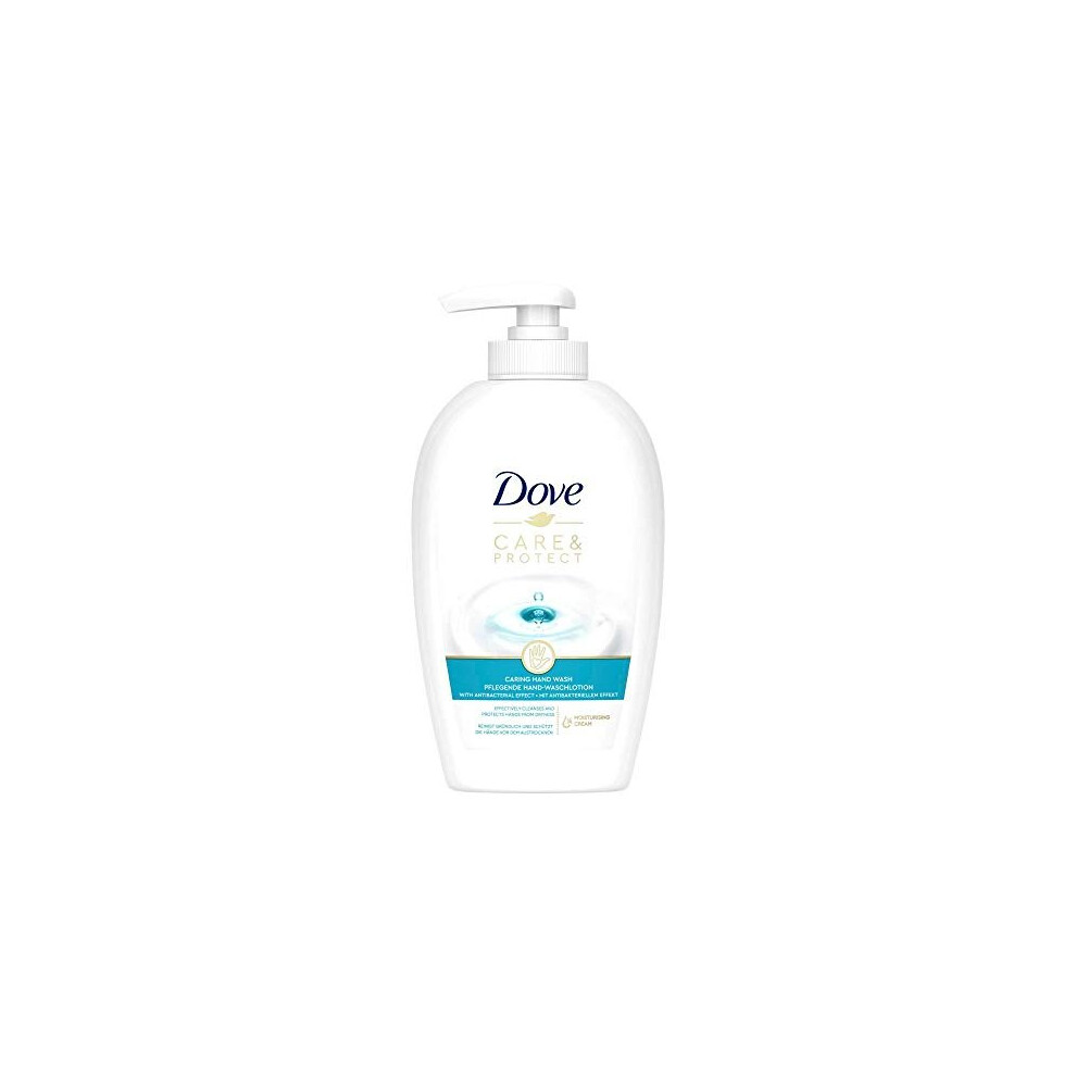 Dove Care and Protect Liquid Soap (Nourishing Hand Wash Lotion with Antibacterial Effect) 1 x 250 ml
