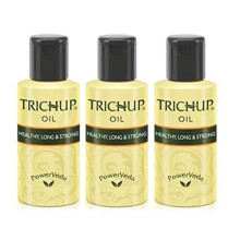 Trichup Huile pour cheveux sains longs et forts 100 ml (lot de 3)