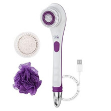 Spa Sciences - NERA - Power Shower Brush - 3-i-1 Multifunktionell Rygghand & Kroppsbørste