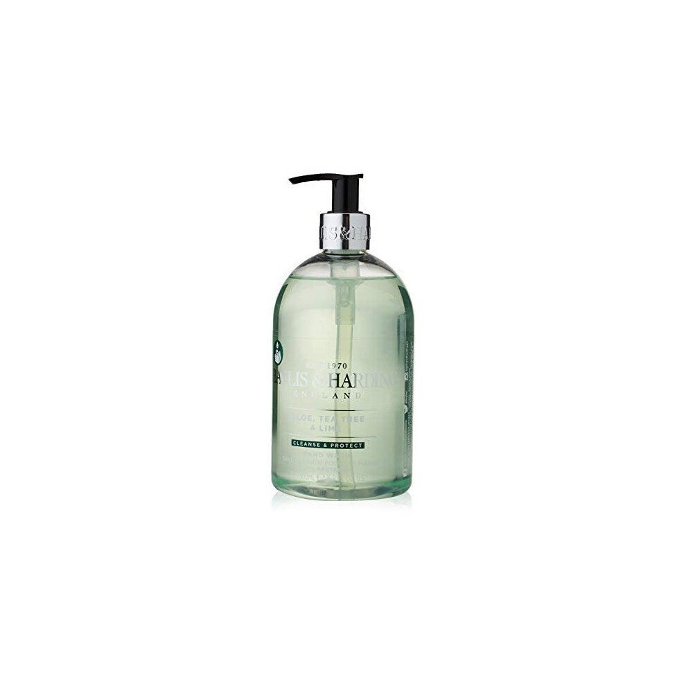 Baylis & Harding Aloe, Tea Tree & Lime Anti Bacterial 500ml Hand Wash - Vegan Friendly