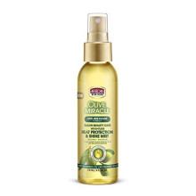African Pride Olive Miracle Weightless Heat Protection & Hair Shine Mist, Fights Humidity & Shields Against Heat Damage, Enriched with Olive & T