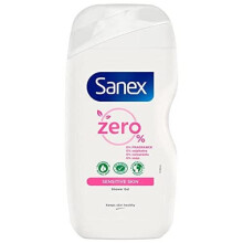 Sanex Zero Percentage Sensitive Skin Shower Gel, 450ml