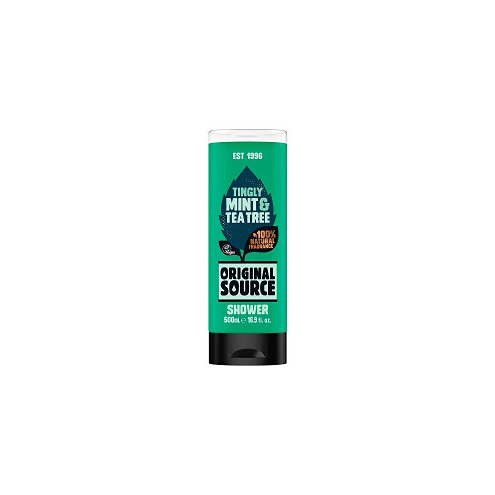 ORIGINAL Source - Shower Gel Mint & Tea Tree (C), 500 milliliters