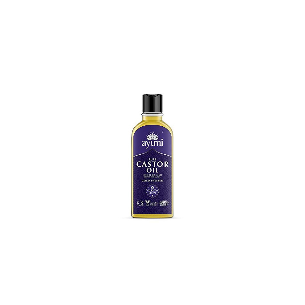 Ayumi, Pure Castor Oil BP Grade, Nourishes the Scalp & Hair, Provides Skin Hydration, 1 x 150ml