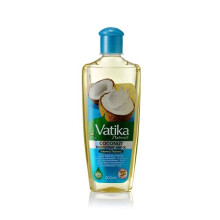 Vatika Naturals Coconut Enriched Hair Oil | 100% Natural Oils | Unique formulation | For thick, voluminous hair,colorless,200 ml (Pack of 1)