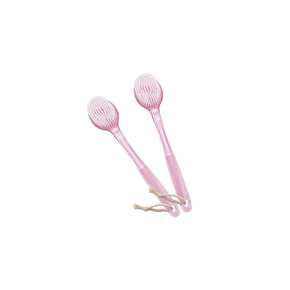 Amerwash Plus Pinceau Arrire Pour Douche De 14 Pouces De Longue Poigne Poils Rigides Moyens Poutteur De Bain Pour Hommes Exfoliant Et Brossa-image