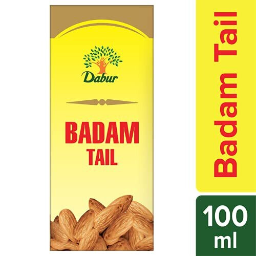 Huile d'amande Dabur (queue de Badam) 100 % pure (100 ml) 1