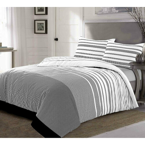 (Single ) Maximus stripe line duvet cover set