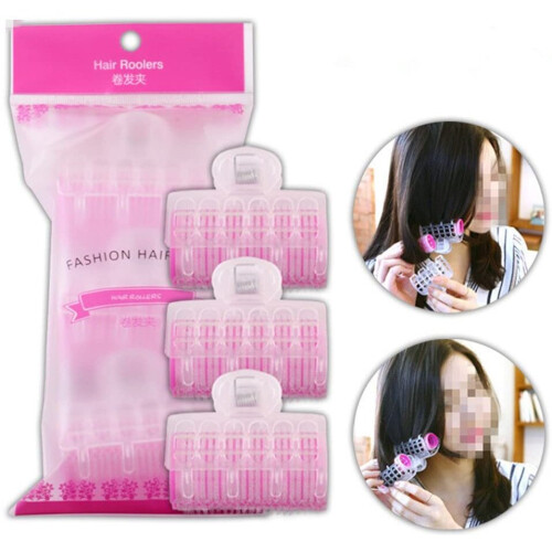 3er Set Biegsame Haarwickler Curlers Spiral Locken DIY Luftbangs Stylingtools (Große Größe)