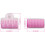 3er Set Biegsame Haarwickler Curlers Spiral Locken DIY Luftbangs Stylingtools (Große Größe) 6