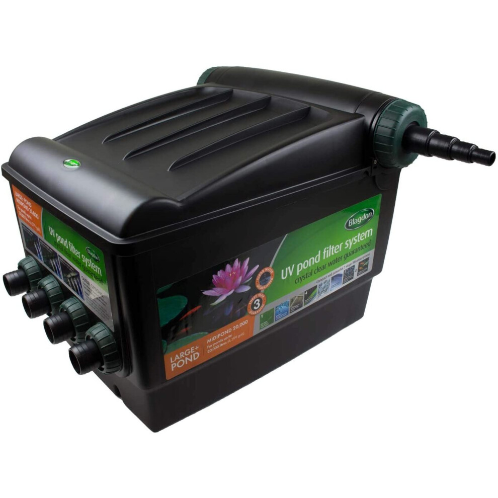 Blagdon Midipond UV Pond Filter System 20,000 for Large Ponds