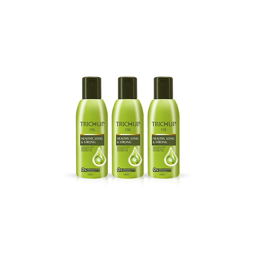 Trichup Healthy Long & Strong Herbal Hair Oil (100 Ml) (Pack Of 3)
