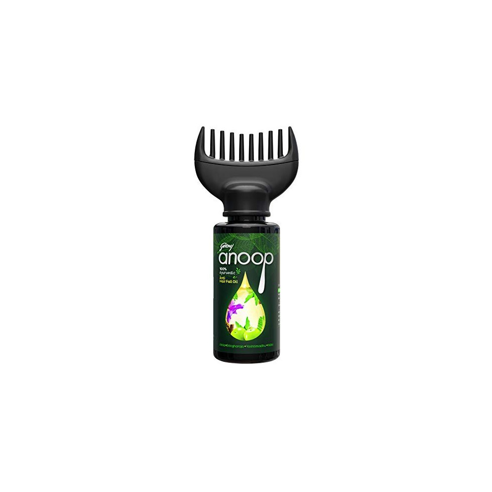 Godrej Anoop - 100% Ayurvedic Anti-Hair Fall Oil With Bhringraj And Amla (100Ml)