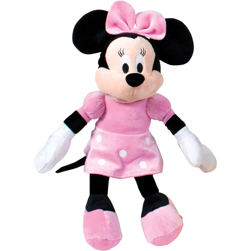 Minnie Mouse Minnie Mouse Plush Toy Pink, Multi-Colour, 18 X 7 X 46