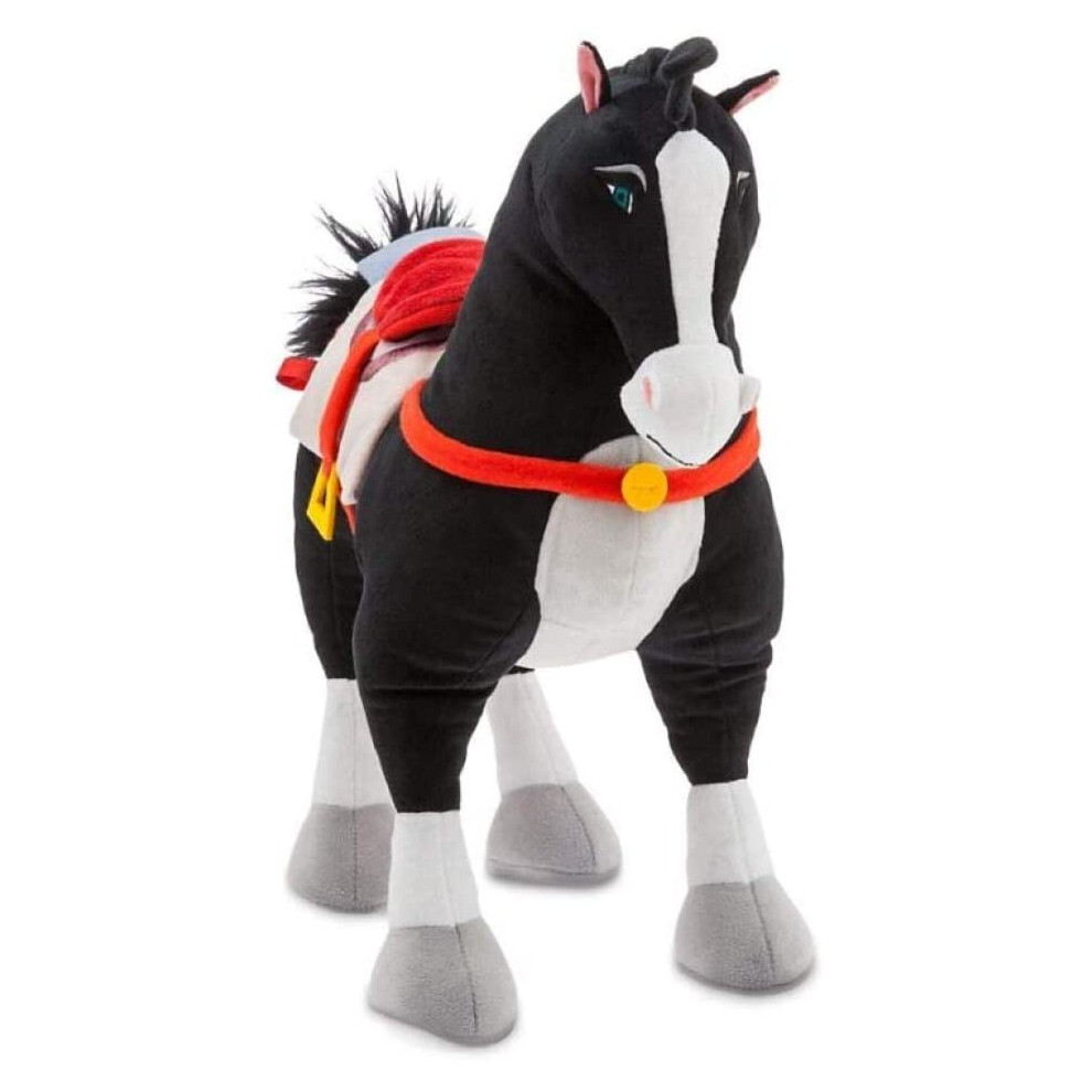 Disney Store Plush Soft Toy Khan Black Horse Kids Gifts 40cm