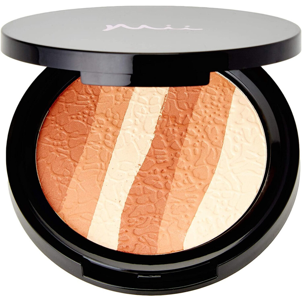 Spongelle Mii Cosmetics Glamorous Trio Bronzing Face Finish Bronzer & Highlighter
