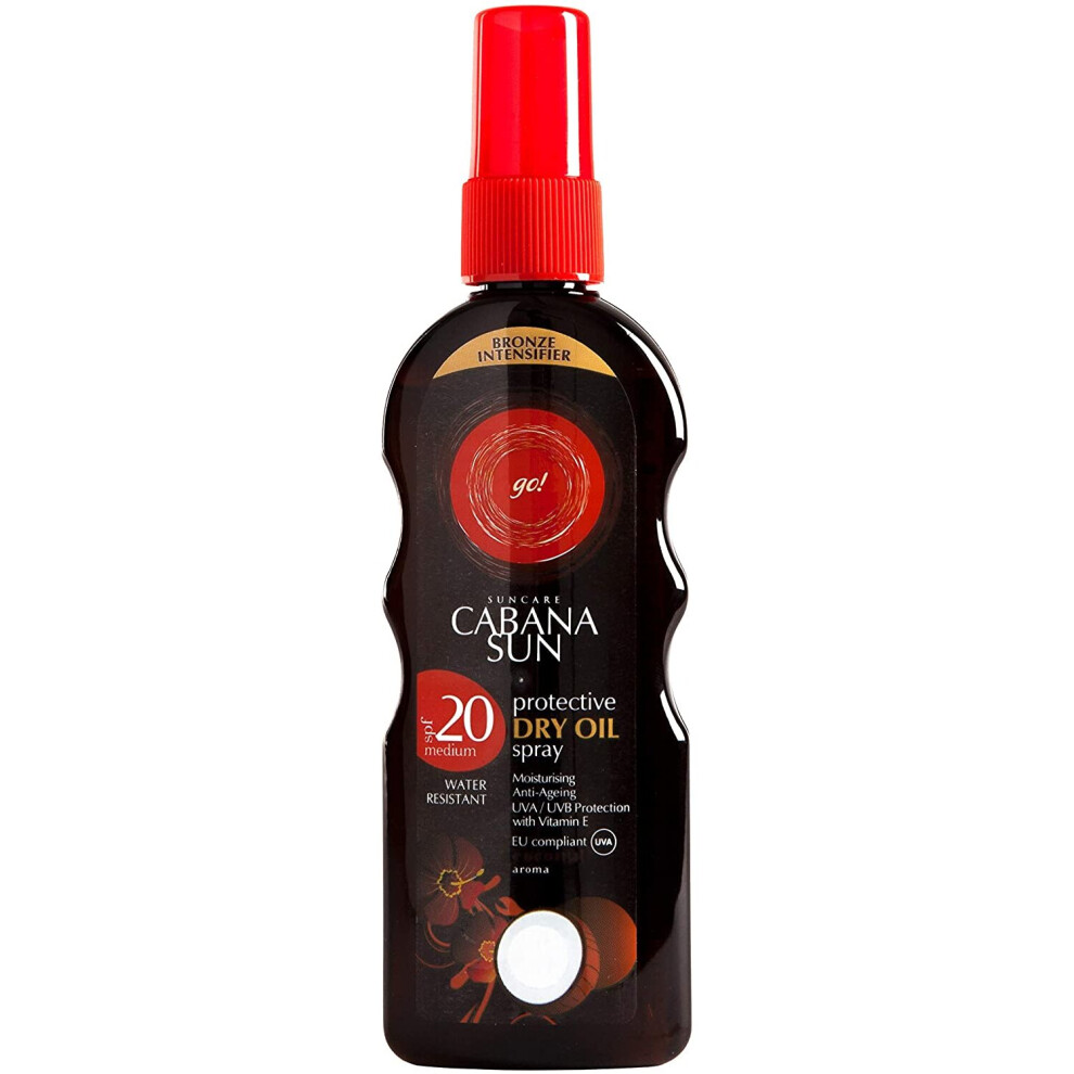 Cabana Sun CABANA Deep Tanning Dry Oil Spray SPF20-100 ml CABD20.100