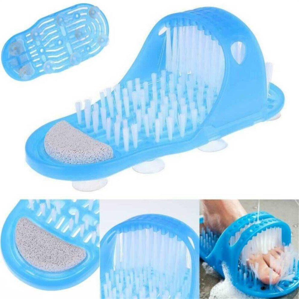 Shower Feet Foot Scrubber Massager Cleaner Exfoliating Washer Wash Slipper Brush