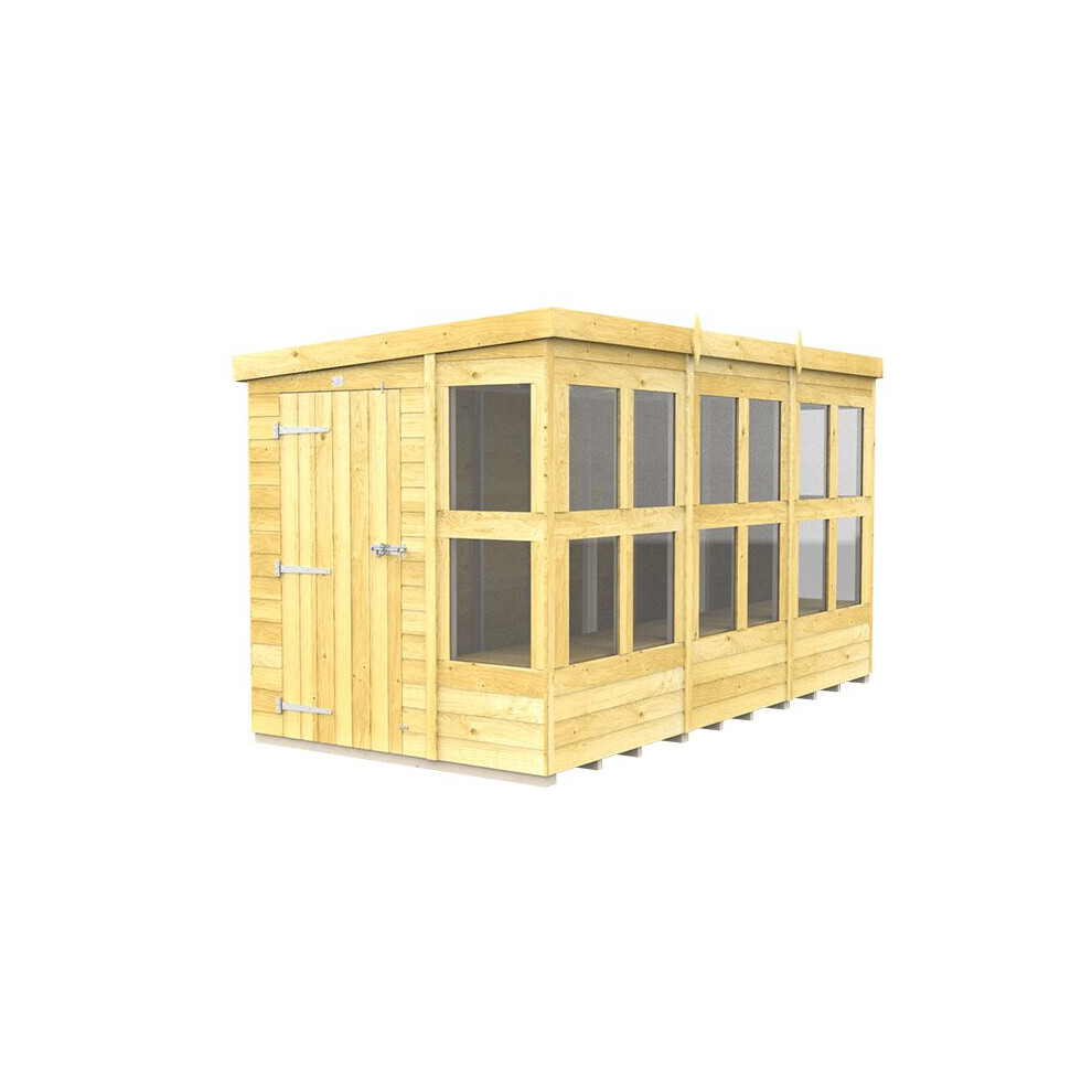 Total Sheds Pent Potting Shed 12Ft X 6Ft Fast & Free 2-5 Nationwide Delivery