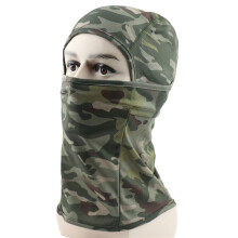 (Camouflage outdoor cycling hunting hood protection balaclava head face cover) Camouflage outdoor cycling hunting hood protection balaclava head face cover