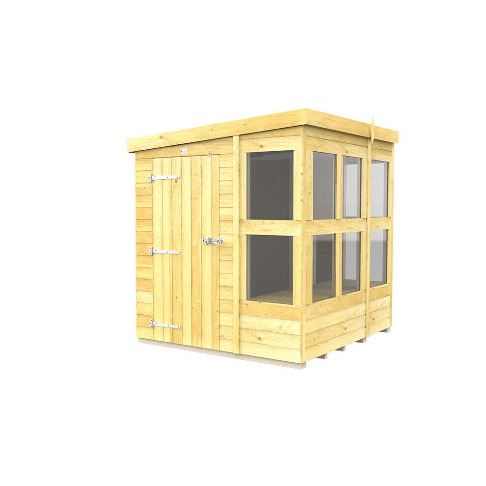 Total Sheds Pent Potting Shed 6Ft X 6Ft Fast & Free 2-5 Nationwide Delivery
