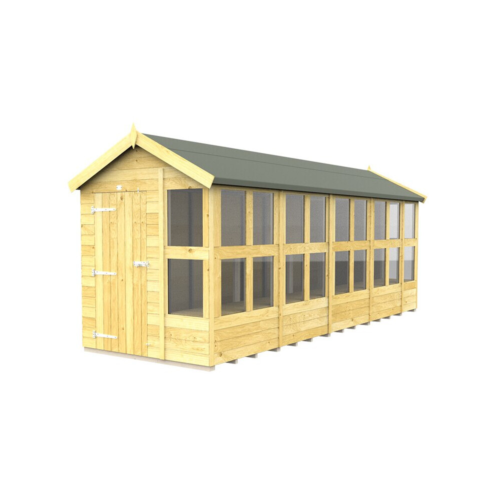 Total Sheds Apex Potting Shed 18Ft X 6Ft Fast & Free 2-5 Nationwide Delivery
