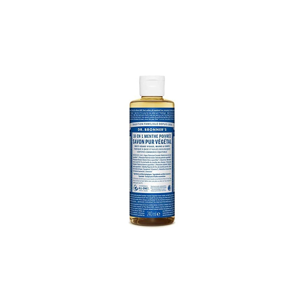 Dr. Bronner's Peppermint Liquid Soap