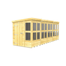 Pent Potting Shed 18ft x 6ft Fast & Free 2-5 Nationwide Delivery