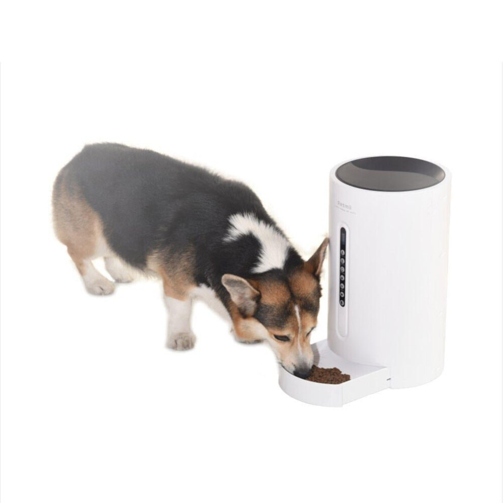 Pet Feeding Smart Feeder Dog Cat Food Dispenser 4.6L Large Capacity Voice Control Training Feeding Plan Useful Bowl