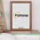 (30x40 CM) Walnut Photo Frames / Picture Frame / Handmade Wood Effect Step Style Frame / Wall Art Poster Frames / Various Size 1