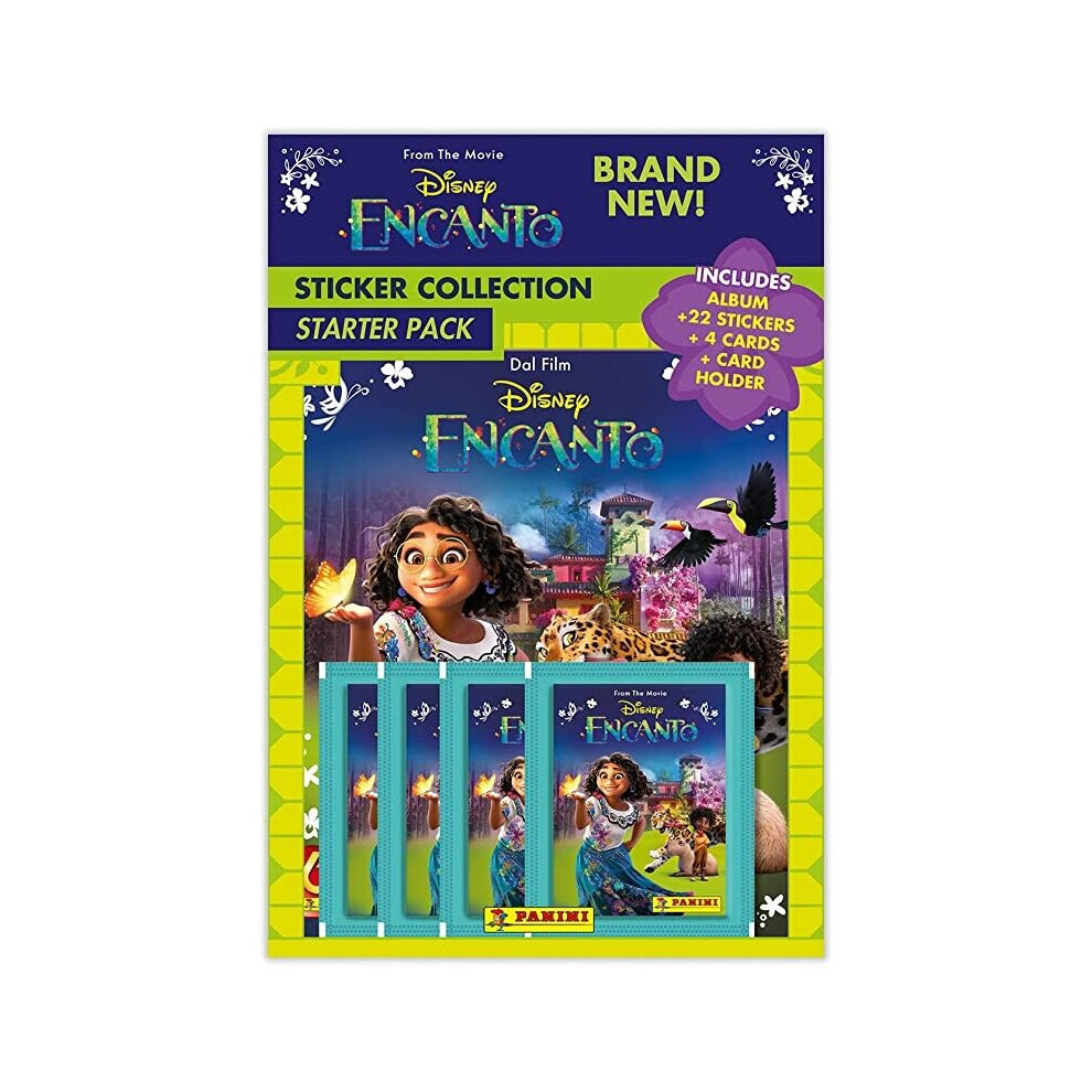 Panini Disney Encanto Sticker Collection Starter Pack