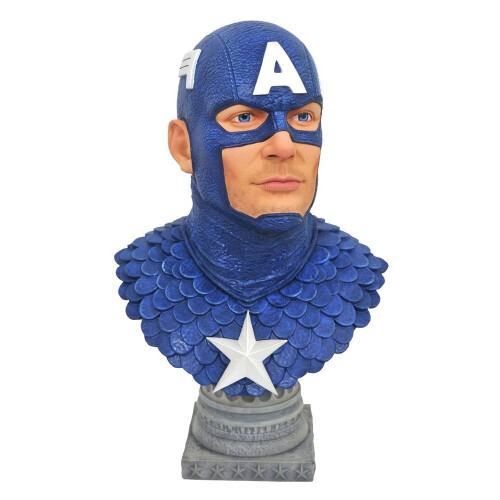 Marvel Marvel Comics Legends in 3D Bust 1/2 Captain America 25 cm
