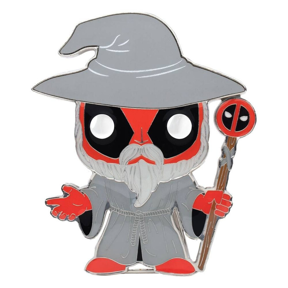 Funko Deadpool Pop! Enamel Pin Friends - Wizard Deadpool 10 Cm Not,Specified