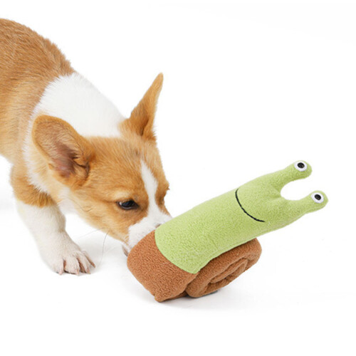Dog sniffing training toy dog chewing activity stuffed plush toy 1