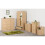Nevada Mirrored 2 Door 1 Drawer Wardrobe in Sonoma Oak Effect 8