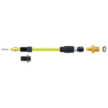 Jagwire Pro Quick-Fit Adapter Kit Shimano HFA314 - Connect Jagwire Pro Hydraulic Hose to Shimano Brakes, Includes Lever & Caliper Fittings