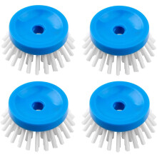 MR.SIGA Soap Dispensing Palm Brush Refill, Pack of 4