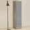 (Grey Gloss) Nevada 1 Door 1 Drawer Wardrobe Light Oak Effect 5