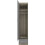 (Grey Gloss) Nevada 1 Door 1 Drawer Wardrobe Light Oak Effect 6