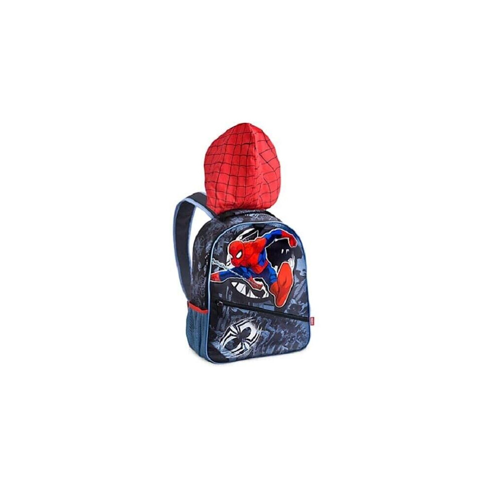 SPIDERMAN SCHOOL BACKPACK WITH MARVEL MASK