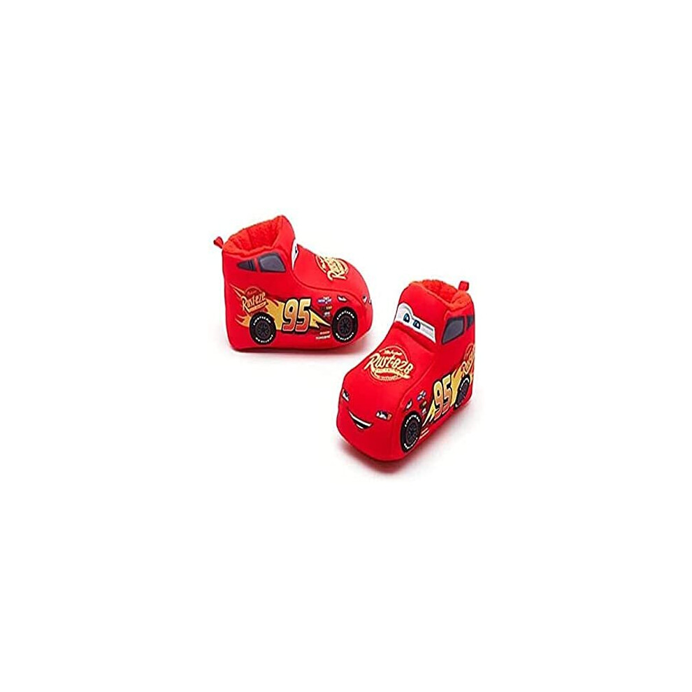 Lightning McQueen Warm Shoes, Slippers  Kids, Size UK 9/10, EU 27/28,