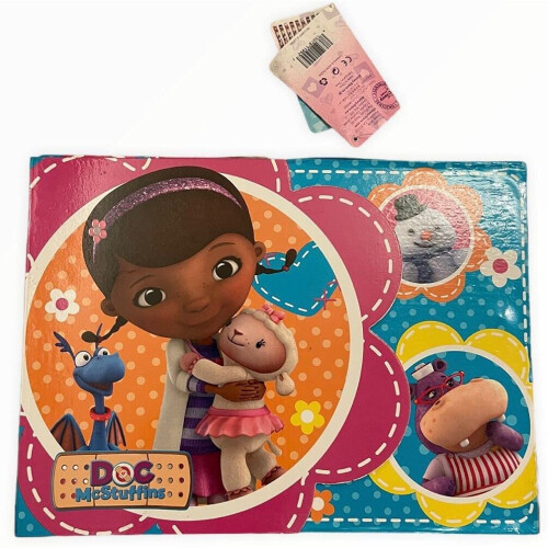 Disney Doc Mcstuffin Stationary Colour Artwork Carry case School Accessories 1