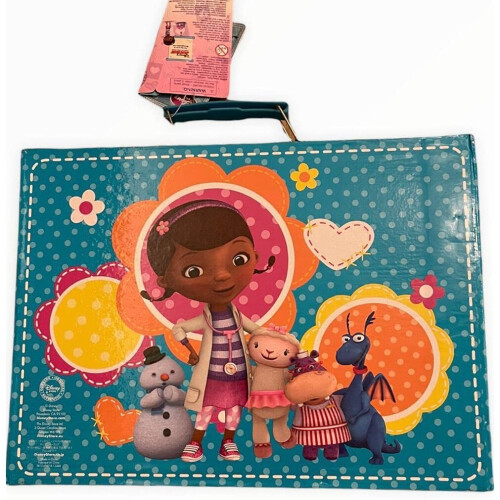Disney Doc Mcstuffin Stationary Colour Artwork Carry case School Accessories 2