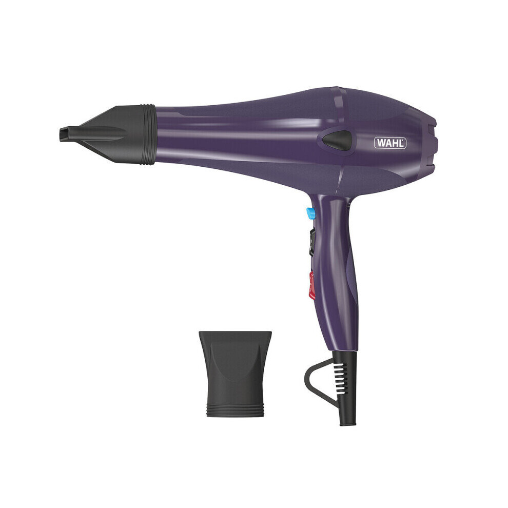Wahl Purple Zy145 Ionic Style Hair Dryer 2200W