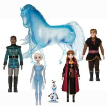 Di 2 Story Moment Playset Elsa Anna Mattias Kristoff Nokk Dolls
