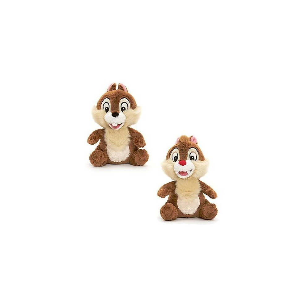 Disney Official Rescue Rangers 18Cm Chip & Dale Chipmunk Soft Plush