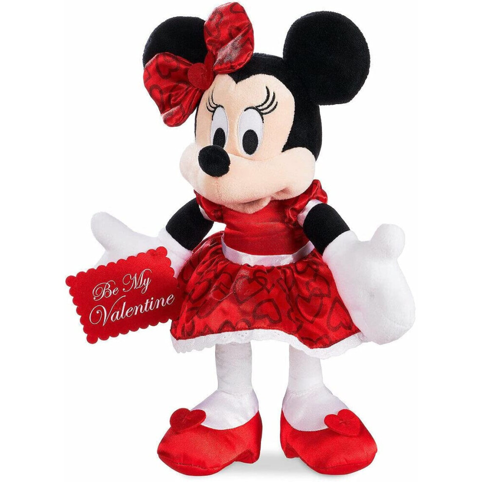 Disney Minnie Mouse Valentine's Day Small Plush Soft "Be My Valentine"