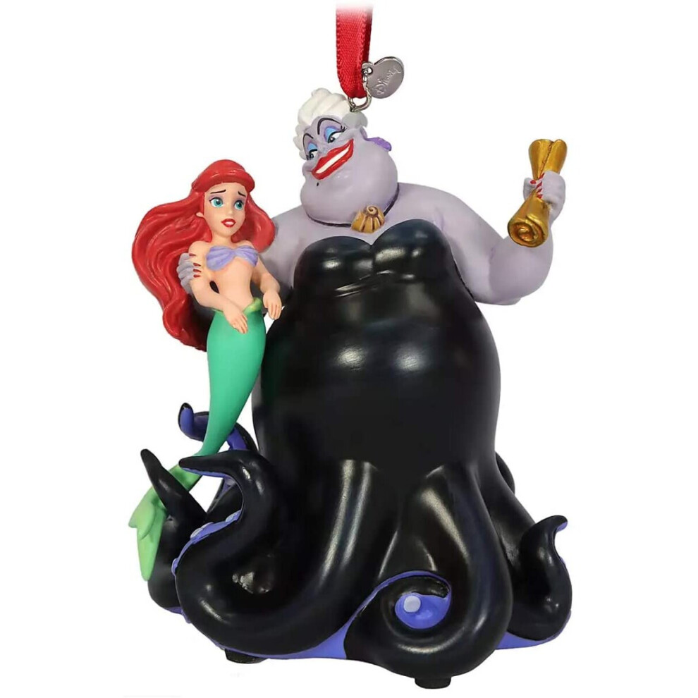 Disney Store, Ursula And Ariel Singing Living Magic Sketchbook Ornamen