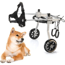 ANMAS POWER Dog Wheelchair for Back Legs, Dog Mobility Harness Wheelchair