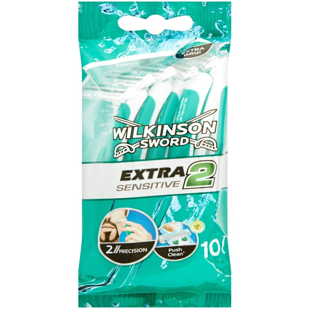 Wilkinson Sword Disposable Razors Sensitive, 10 Razors